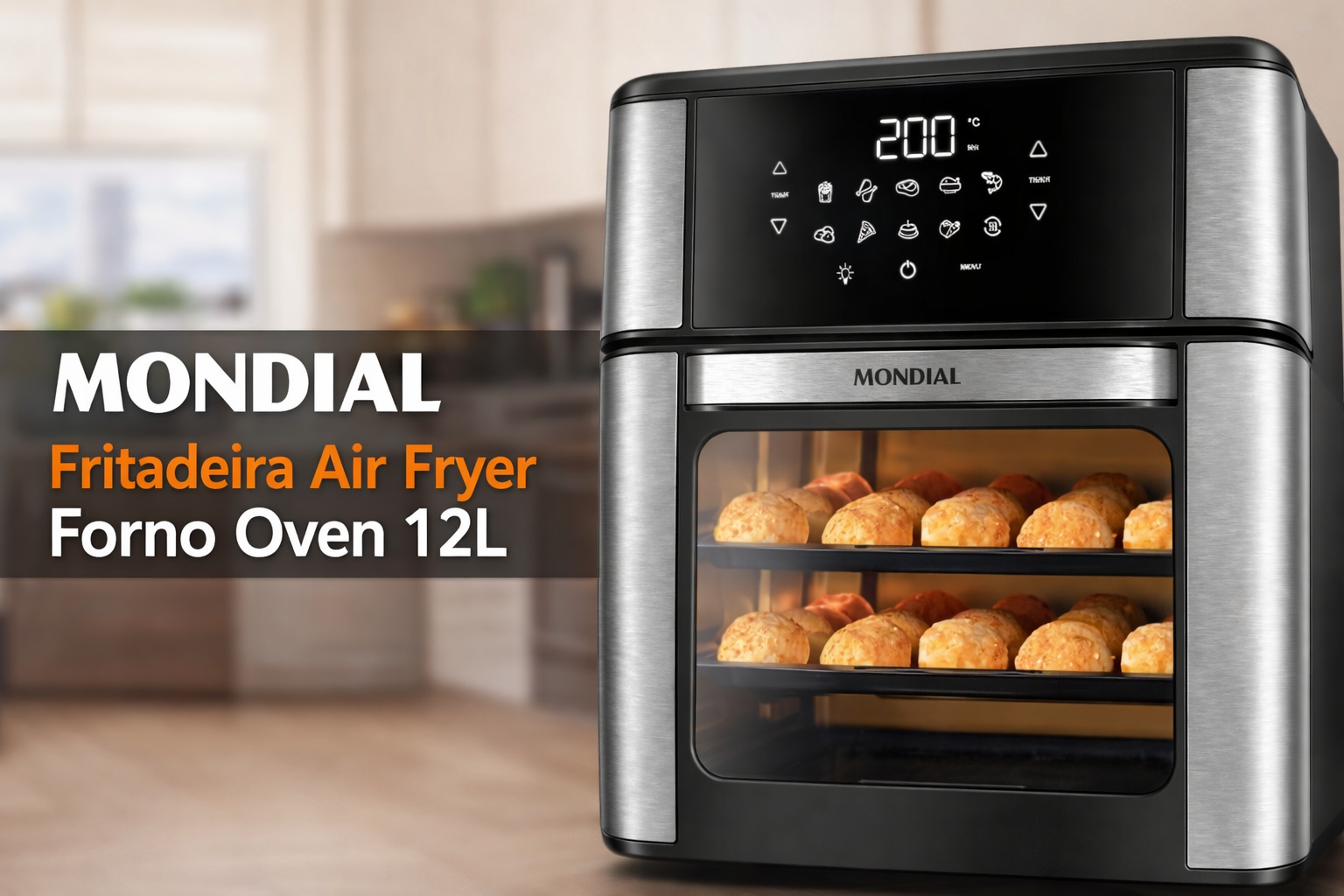 Fritadeira Air Fryer Forno