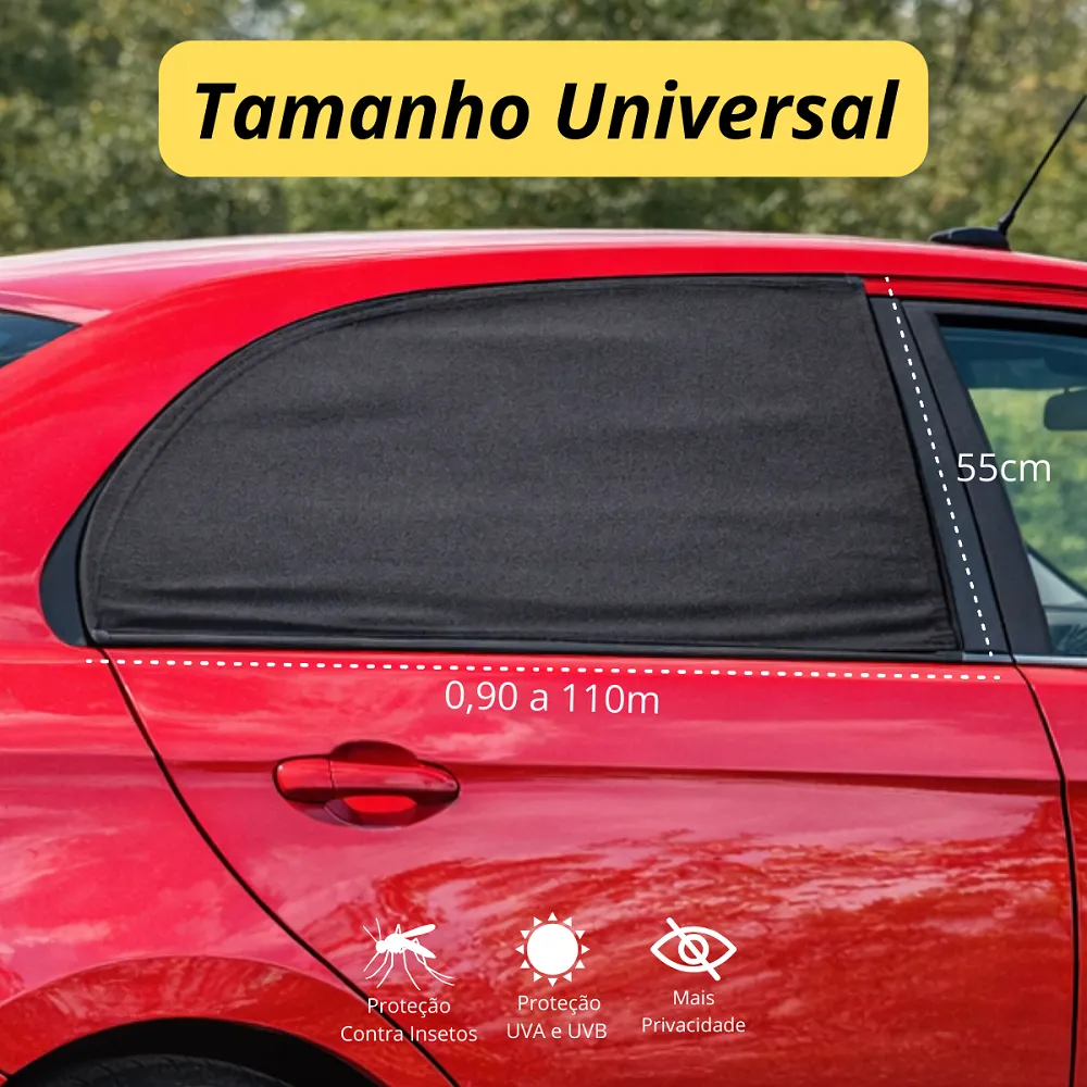 Capa Cortina Proteção Solar e Corta Vento: A Solução Ideal para Seu Carro
